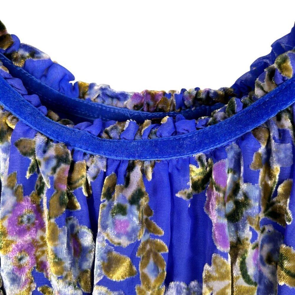 Free People Size XS Dress Sheer Lined Babydoll Sundress Brunch Summer Mini - Picture 6 of 11